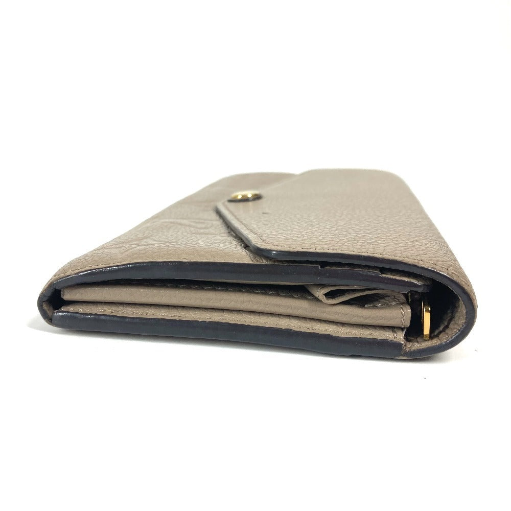 LOUIS VUITTON M82256 モノグラムアンプラント ポルトフォイユサラ ロングウォレット 長財布 モノグラムアンプラントレザー ユニセックス トゥルトレール ベージュ