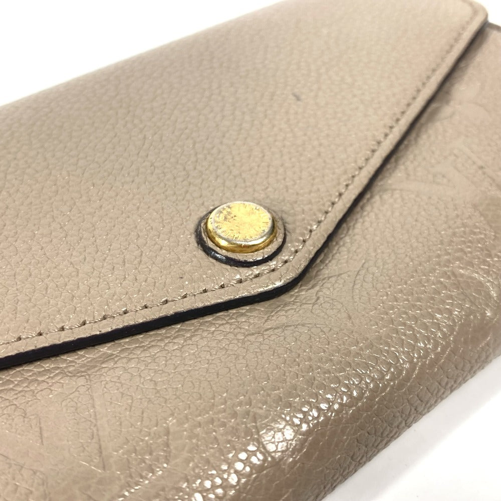 LOUIS VUITTON M82256 モノグラムアンプラント ポルトフォイユサラ ロングウォレット 長財布 モノグラムアンプラントレザー ユニセックス トゥルトレール ベージュ