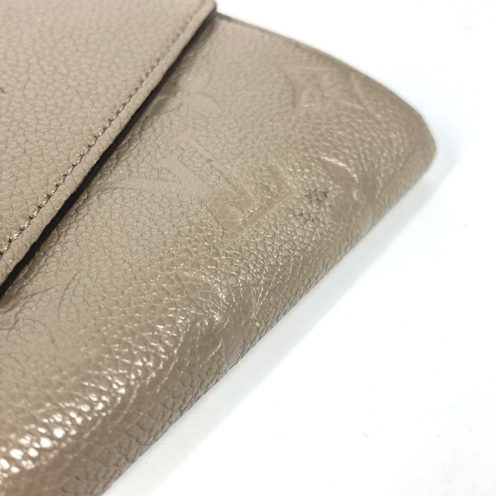 LOUIS VUITTON M82256 モノグラムアンプラント ポルトフォイユサラ ロングウォレット 長財布 モノグラムアンプラントレザー ユニセックス トゥルトレール ベージュ