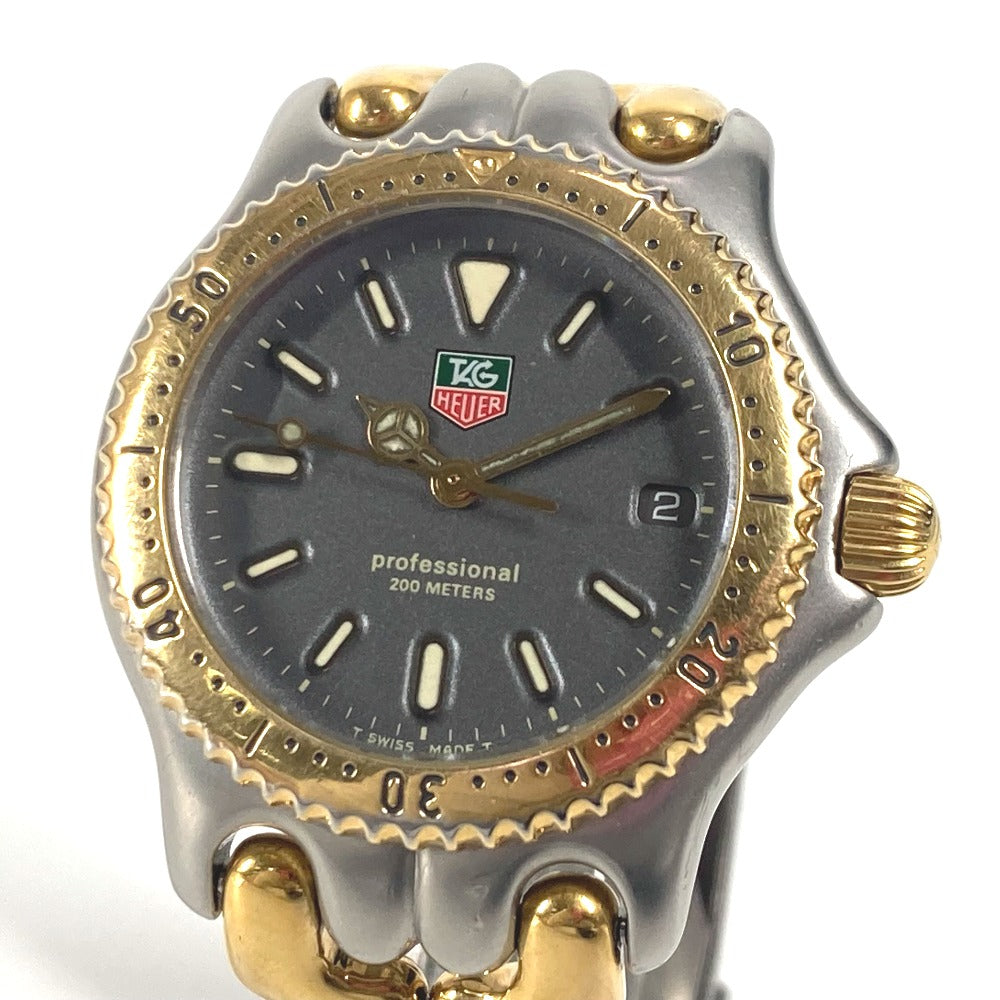 TAG HEUER S95.213K セル プロフェッショナル 200 時計 ウォッチ メンズ ロゴ コンビ 腕時計 SS ボーイズ ゴールド