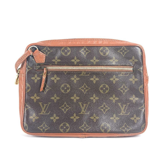 LOUIS VUITTON モノグラム ポシェットスポーツ ポーチ クラッチバッグ セカンドバッグ モノグラムキャンバス ユニセックス ブラウン