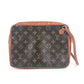 LOUIS VUITTON Monogram Pochette Sport Pouch Clutch Bag Second Bag Monogram Canvas Unisex Brown