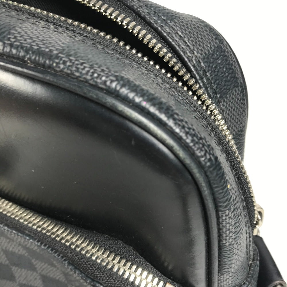 LOUIS VUITTON N41408 ダミエグラフィット デイトンPM デイトン PM カバン 斜め掛け ショルダーバッグ ダミエグラフィットキャンバス ユニセックス ブラック