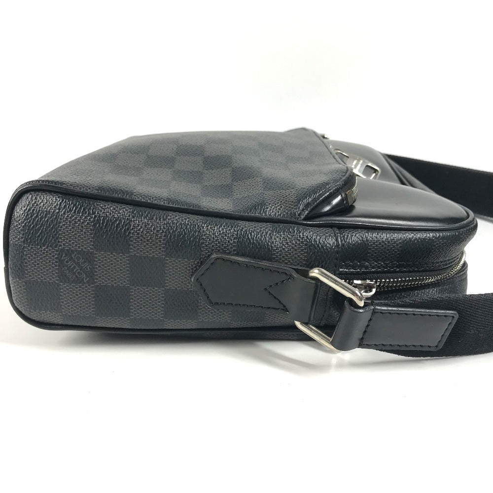 LOUIS VUITTON N41408 ダミエグラフィット デイトンPM デイトン PM カバン 斜め掛け ショルダーバッグ ダミエグラフィットキャンバス ユニセックス ブラック