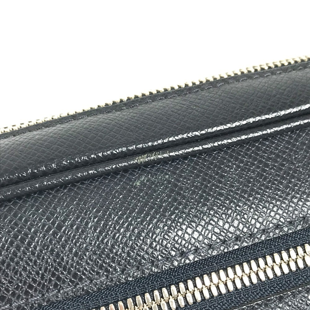 LOUIS VUITTON M33423 タイガ ポシェット・カサイ ポーチ クラッチバッグ ストラップ付 セカンドバッグ タイガレザー ユニセックス ブルーマリーヌ ネイビー