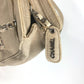 CHANEL Vintage CC Coco Mark Chain Tote Shoulder Bag, Canvas, Women's, Beige