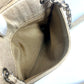 CHANEL Vintage CC Coco Mark Chain Tote Shoulder Bag, Canvas, Women's, Beige