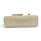 CHANEL Vintage CC Coco Mark Chain Tote Shoulder Bag, Canvas, Women's, Beige