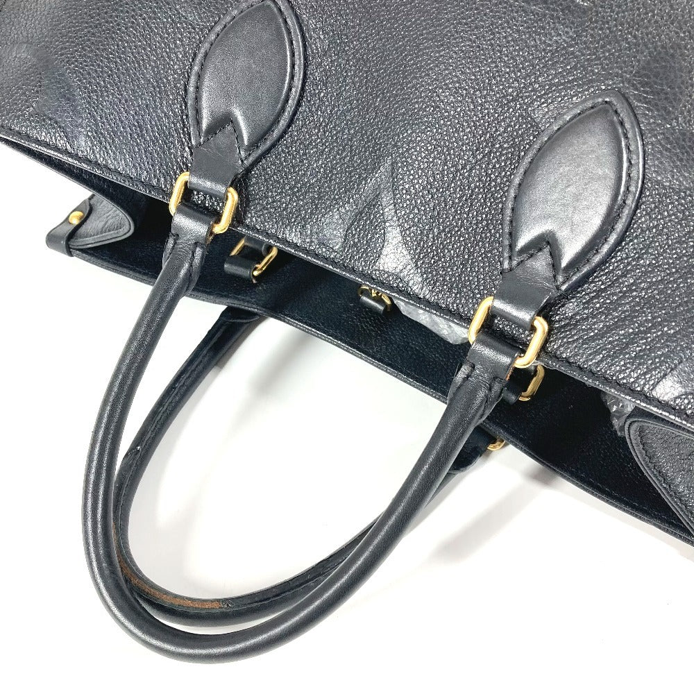 LOUIS VUITTON M45595 モノグラムアンプラント オンザゴーMM 2WAYバッグ カバン ハンドバッグ ショルダーバッグ 肩掛け トートバッグ モノグラムアンプラントレザー ユニセックス ノワール ブラック