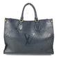 LOUIS VUITTON M45595 モノグラムアンプラント オンザゴーMM 2WAYバッグ カバン ハンドバッグ ショルダーバッグ 肩掛け トートバッグ モノグラムアンプラントレザー ユニセックス ノワール ブラック