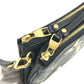 LOUIS VUITTON M80787 Two-Tone Monogram Empreinte Pochette Double Zip Bag, Crossbody Pouch, Clutch Bag, Shoulder Bag, Monogram Empreinte Leather, Unisex, Noir Black