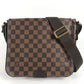 LOUIS VUITTON N41213 ダミエ ディストリクトPM カバン フラップ 斜め掛け ショルダーバッグ ダミエキャンバス ユニセックス エベヌ ブラウン