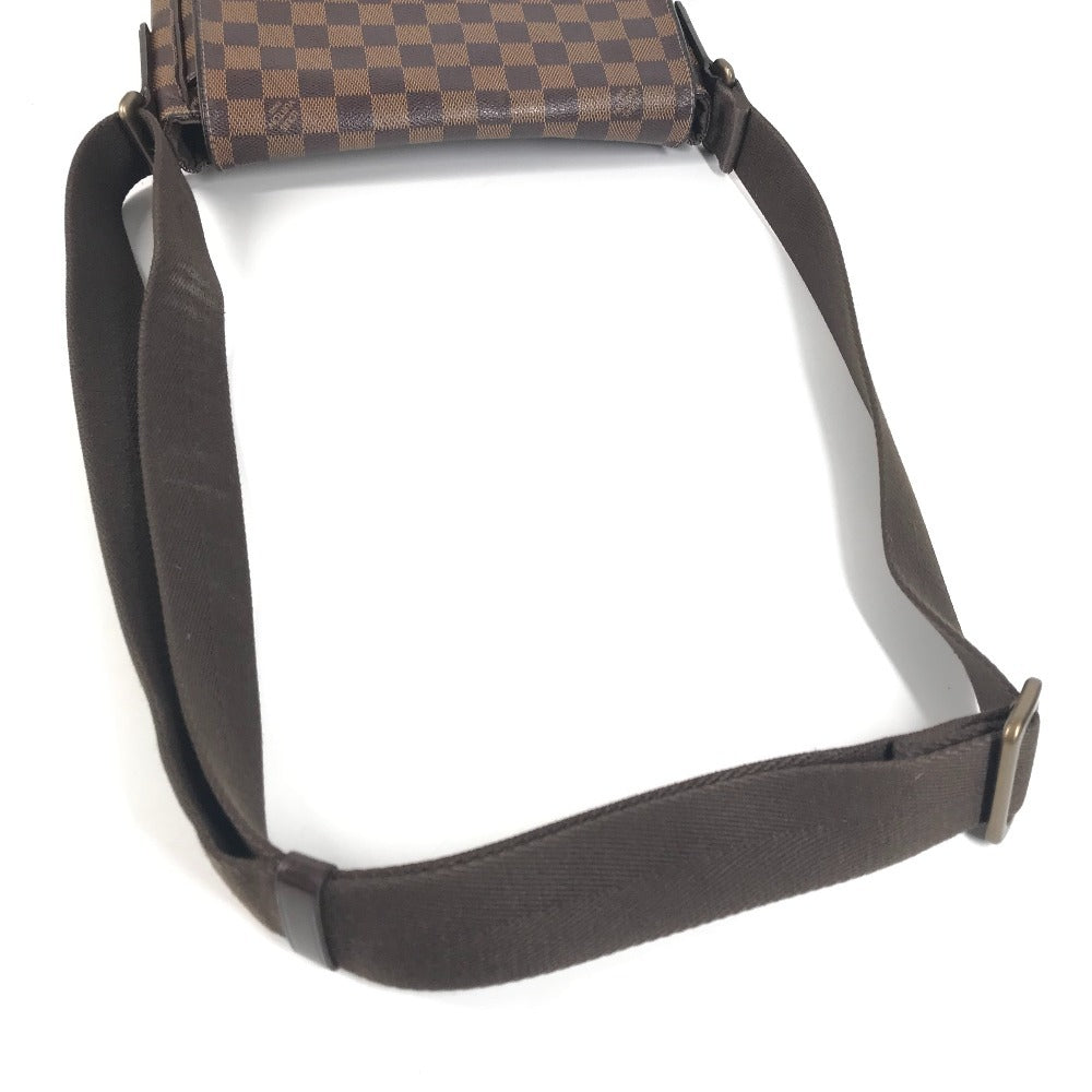 LOUIS VUITTON N41213 ダミエ ディストリクトPM カバン フラップ 斜め掛け ショルダーバッグ ダミエキャンバス ユニセックス エベヌ ブラウン