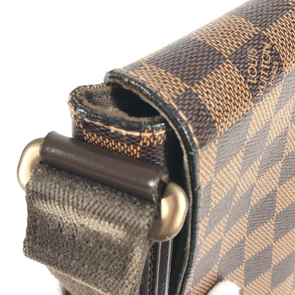LOUIS VUITTON N41213 ダミエ ディストリクトPM カバン フラップ 斜め掛け ショルダーバッグ ダミエキャンバス ユニセックス エベヌ ブラウン