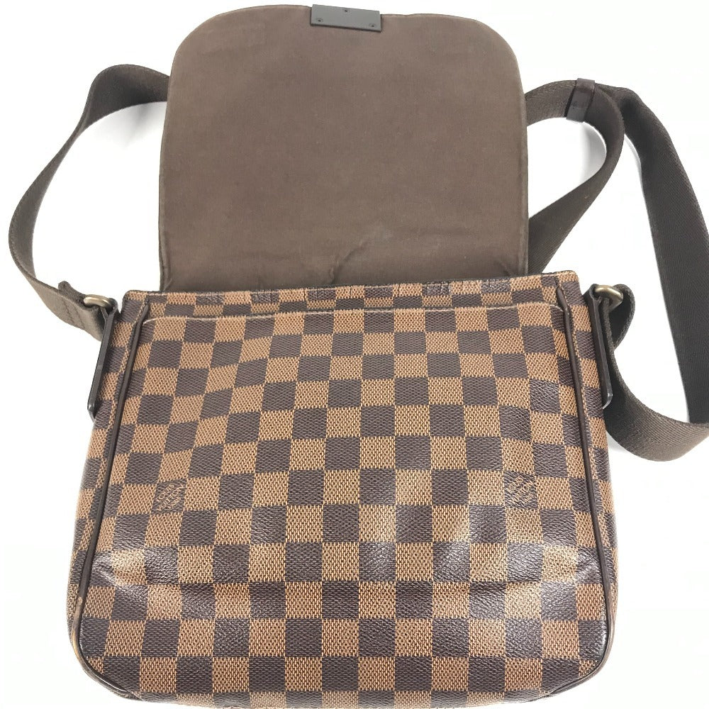 LOUIS VUITTON N41213 ダミエ ディストリクトPM カバン フラップ 斜め掛け ショルダーバッグ ダミエキャンバス ユニセックス エベヌ ブラウン