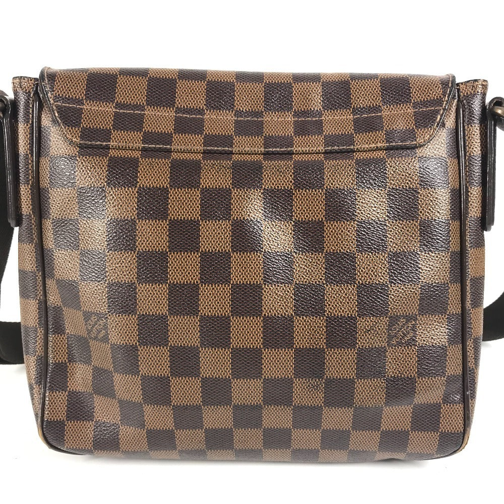 LOUIS VUITTON N41213 ダミエ ディストリクトPM カバン フラップ 斜め掛け ショルダーバッグ ダミエキャンバス ユニセックス エベヌ ブラウン