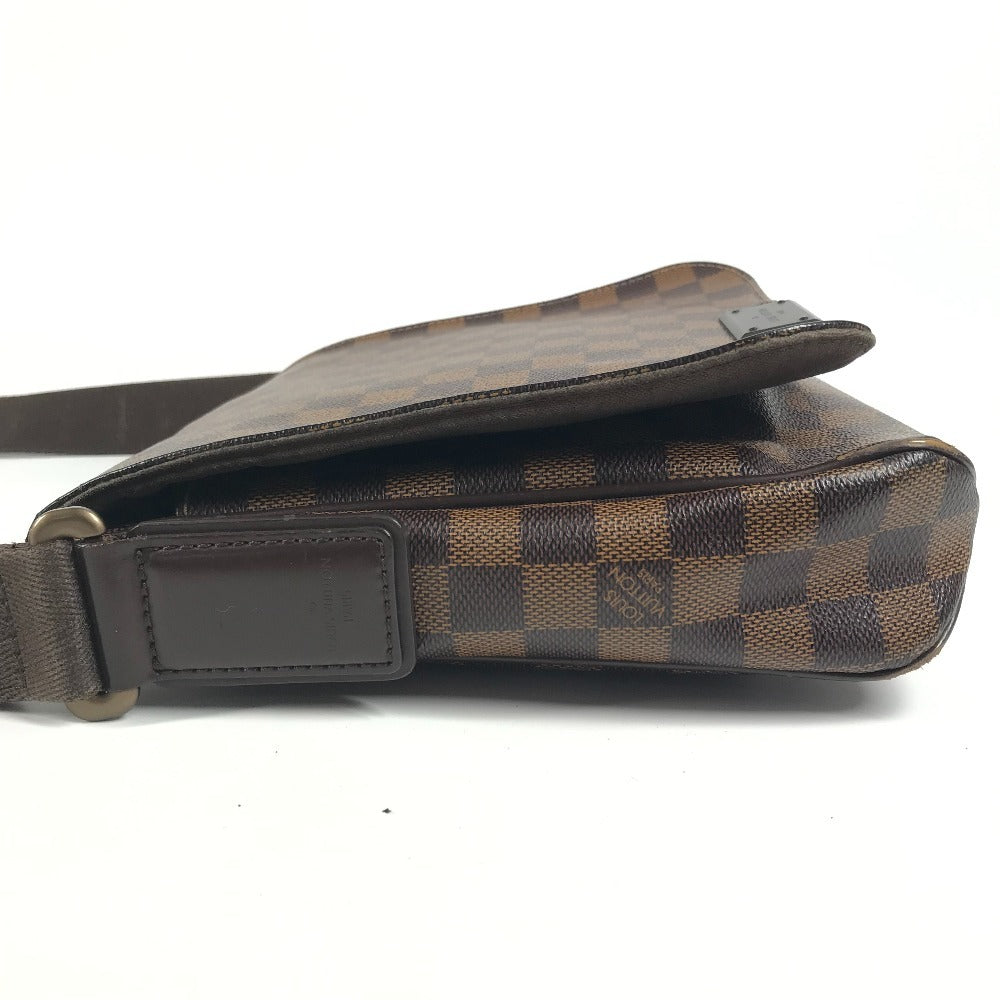 LOUIS VUITTON N41213 ダミエ ディストリクトPM カバン フラップ 斜め掛け ショルダーバッグ ダミエキャンバス ユニセックス エベヌ ブラウン