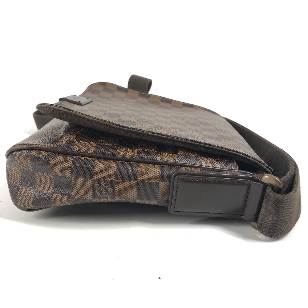 LOUIS VUITTON N41213 ダミエ ディストリクトPM カバン フラップ 斜め掛け ショルダーバッグ ダミエキャンバス ユニセックス エベヌ ブラウン