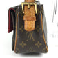 LOUIS VUITTON M51164 Monogram Viva Cite MM Shoulder Bag in Monogram Canvas, Brown