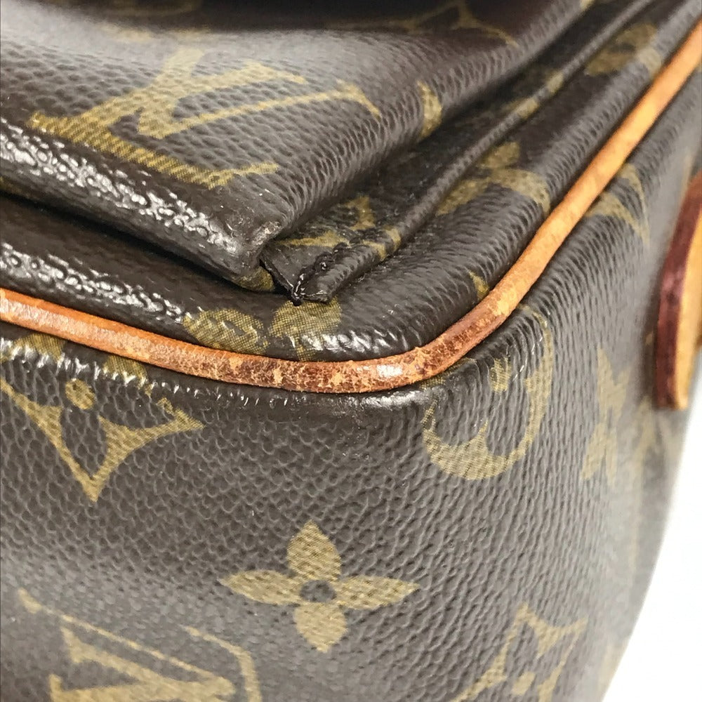 LOUIS VUITTON M51164 Monogram Viva Cite MM Shoulder Bag in Monogram Canvas, Brown