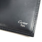 CARTIER Panthère Bifold Long Wallet, Leather, Unisex, Black