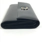 CARTIER Panthère Bifold Long Wallet, Leather, Unisex, Black