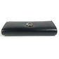 CARTIER Panthère Bifold Long Wallet, Leather, Unisex, Black