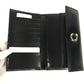 CARTIER Panthère Bifold Long Wallet, Leather, Unisex, Black