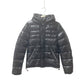 DUVETICA Men's Black Polyamide Down Jacket, Long Sleeve Hoodie