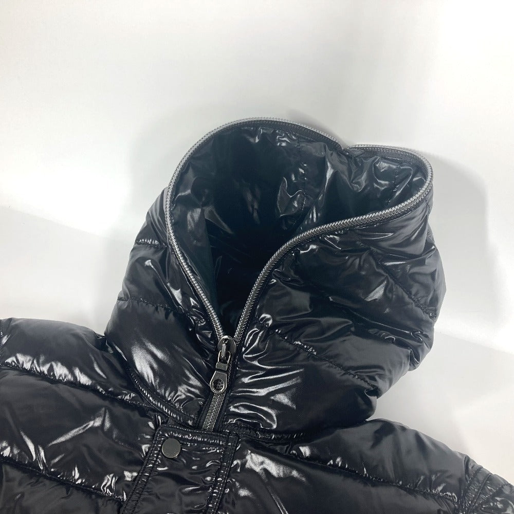 DUVETICA Men's Black Polyamide Down Jacket, Long Sleeve Hoodie