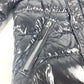 DUVETICA Men's Black Polyamide Down Jacket, Long Sleeve Hoodie