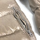 DUVETICA d 037 00 U Hooded Down Jacket with Fur, Long Sleeves, Nylon, Women's, Brown