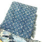 LOUIS VUITTON M95374 Monogram Denim Patchwork Posty Bag, Flap Crossbody Messenger Bag, Shoulder Bag, Monogram Denim Canvas, Unisex, Blue