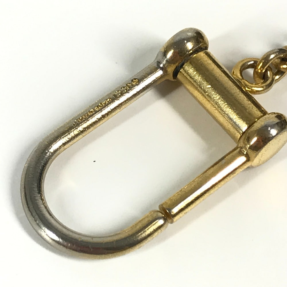 GUCCI 645123 GG Sherry Line Ophidia Keychain Wallet/Coin Purse in GG Supreme Canvas, Unisex, Beige