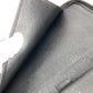 LOUIS VUITTON N60111 Damier Graphite Zippy Organizer Round Zipper Long Wallet in Damier Graphite Canvas, Unisex, Black