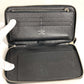 LOUIS VUITTON N60111 Damier Graphite Zippy Organizer Round Zipper Long Wallet in Damier Graphite Canvas, Unisex, Black