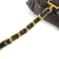 CHANEL マトラッセ キルティング ヴィンテージ CC ココマーク ロゴ カバン バックパック ココボール 巾着 チェーン リュックサック ラムスキン レディース ブラック