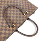 LOUIS VUITTON N51140 ダミエ サックプラ カバン ハンドバッグ 縦型 トートバッグ ダミエキャンバス ユニセックス エベヌ ブラウン - brandshop-reference