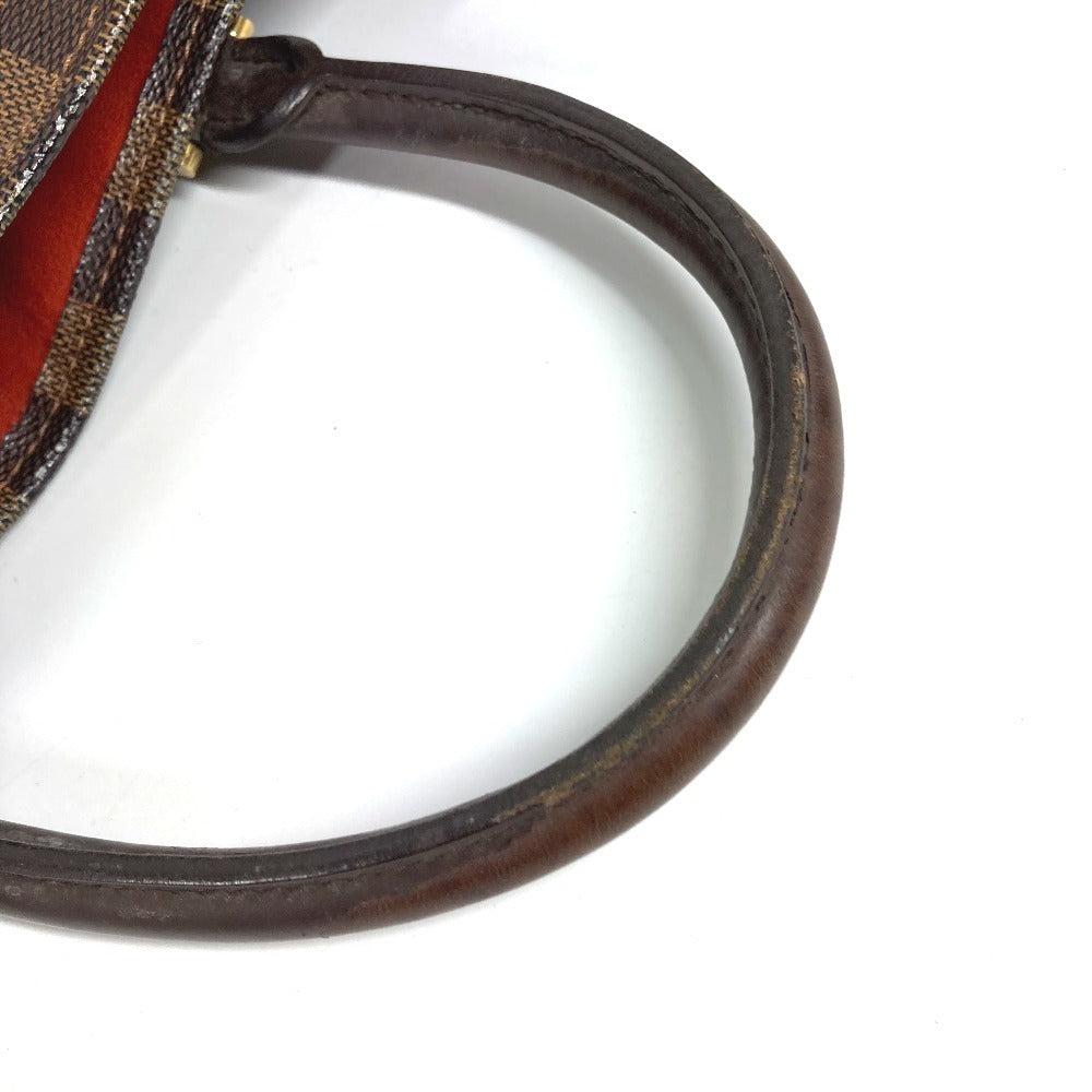 LOUIS VUITTON N51140 ダミエ サックプラ カバン ハンドバッグ 縦型 トートバッグ ダミエキャンバス ユニセックス エベヌ ブラウン - brandshop-reference