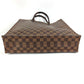 LOUIS VUITTON N51140 ダミエ サックプラ カバン ハンドバッグ 縦型 トートバッグ ダミエキャンバス ユニセックス エベヌ ブラウン - brandshop-reference