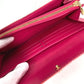LOUIS VUITTON M93633 Monogram Vernis Portefeuille Sarah Long Wallet, Bifold, Monogram Vernis Canvas, Unisex, Rose Pop Pink