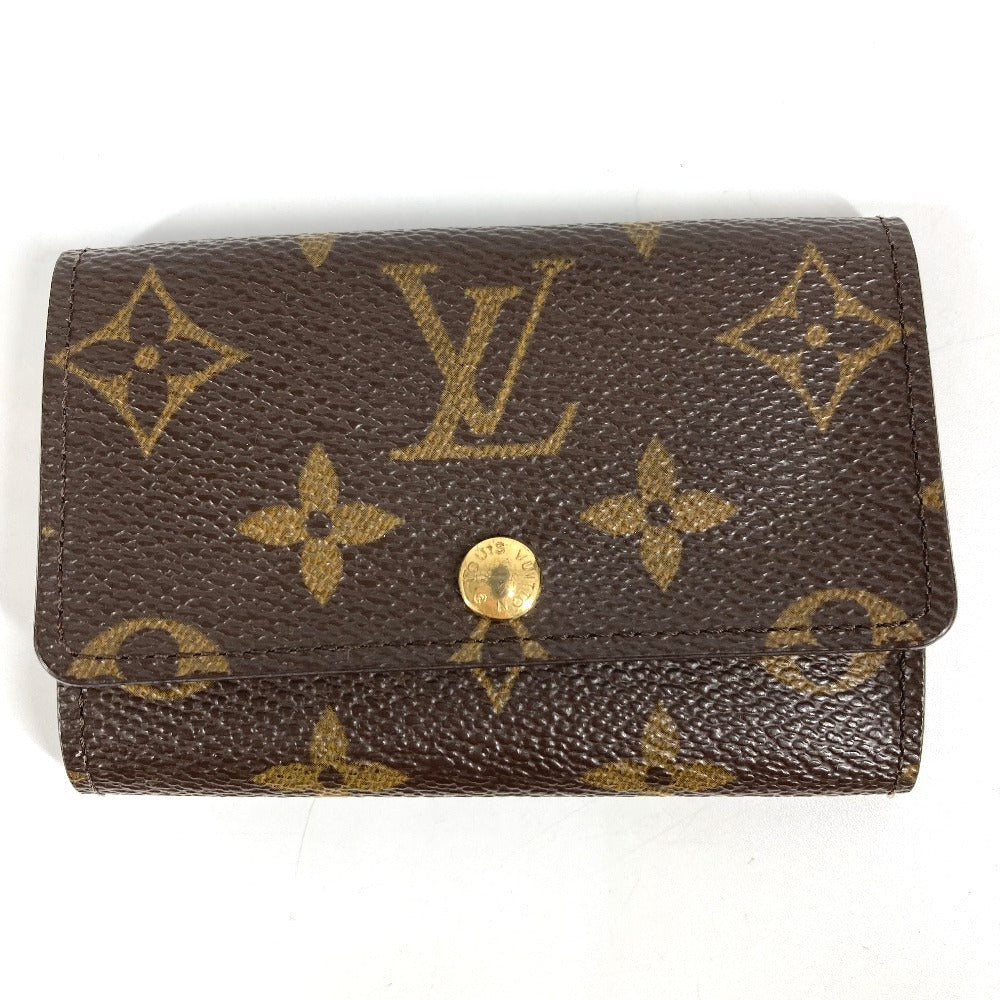 LOUIS VUITTON M62630 モノグラム ミュルティクレ6 ミュルティクレ 6 6連 キーケース 鍵入れ 6P フック キーケース モノグラムキャンバス ユニセックス ブラウン