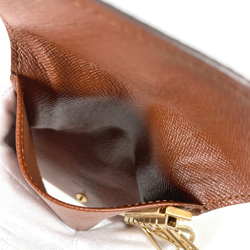 LOUIS VUITTON M62630 モノグラム ミュルティクレ6 ミュルティクレ 6 6連 キーケース 鍵入れ 6P フック キーケース モノグラムキャンバス ユニセックス ブラウン