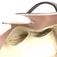 GUCCI 354408 Two-Tone Logo Swing Tote Bag, Shoulder Bag, Leather, Unisex, Gray