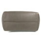 GUCCI 354408 Two-Tone Logo Swing Tote Bag, Shoulder Bag, Leather, Unisex, Gray