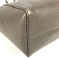 GUCCI 354408 Two-Tone Logo Swing Tote Bag, Shoulder Bag, Leather, Unisex, Gray