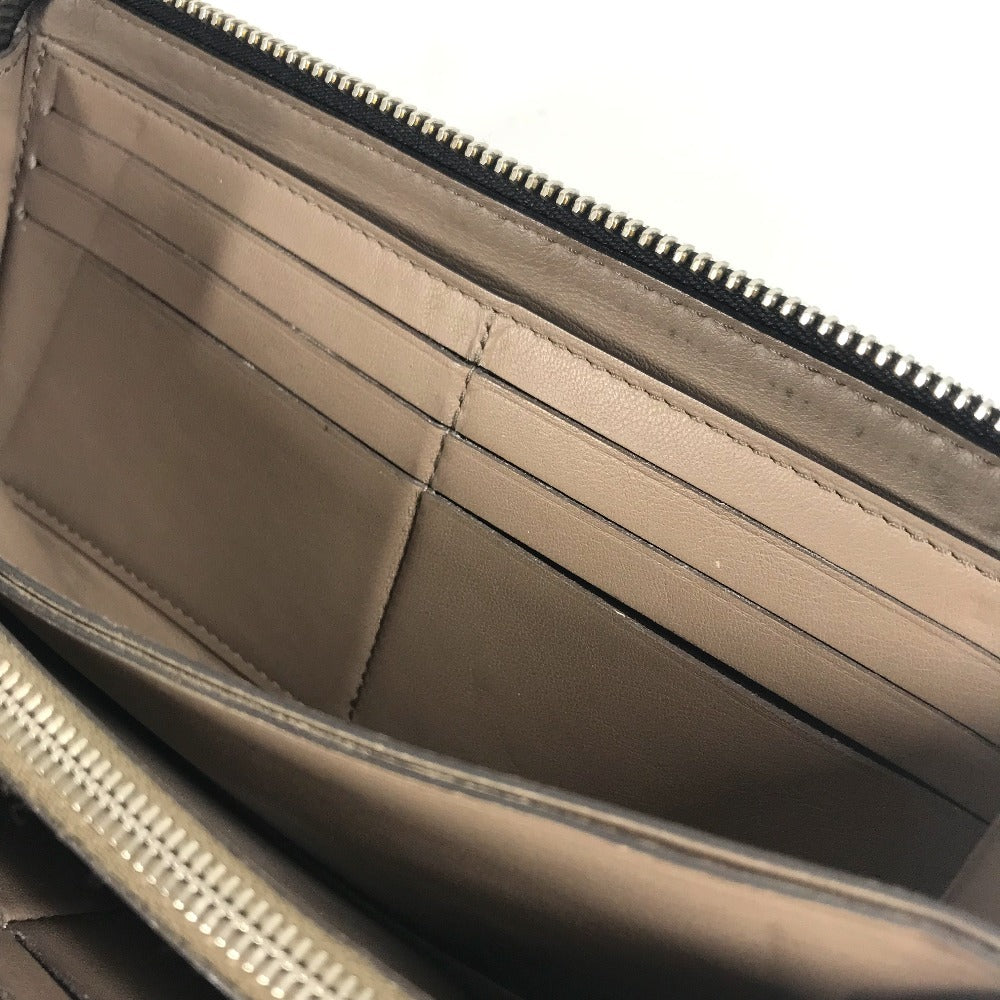 LOUIS VUITTON M60146 Portefeuille Comete Long Wallet with L-shaped zipper, Leather, Unisex, Black