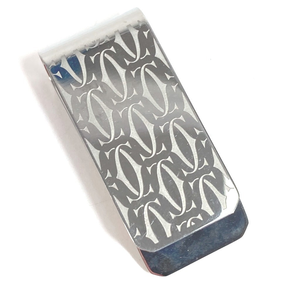CARTIER Accessories C de Cartier Wallet Money Clip Stainless Steel Unisex Silver