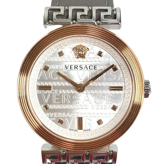 VERSACE VELW00922 メデューサ ロゴ MEANDER ミアンダー レディースウォッチ ウォッチ 腕時計 SS レディース グレー系