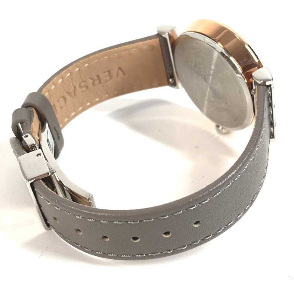 VERSACE VELW00922 Medusa Logo MEANDER Women's Watch, Stainless Steel, Gray
